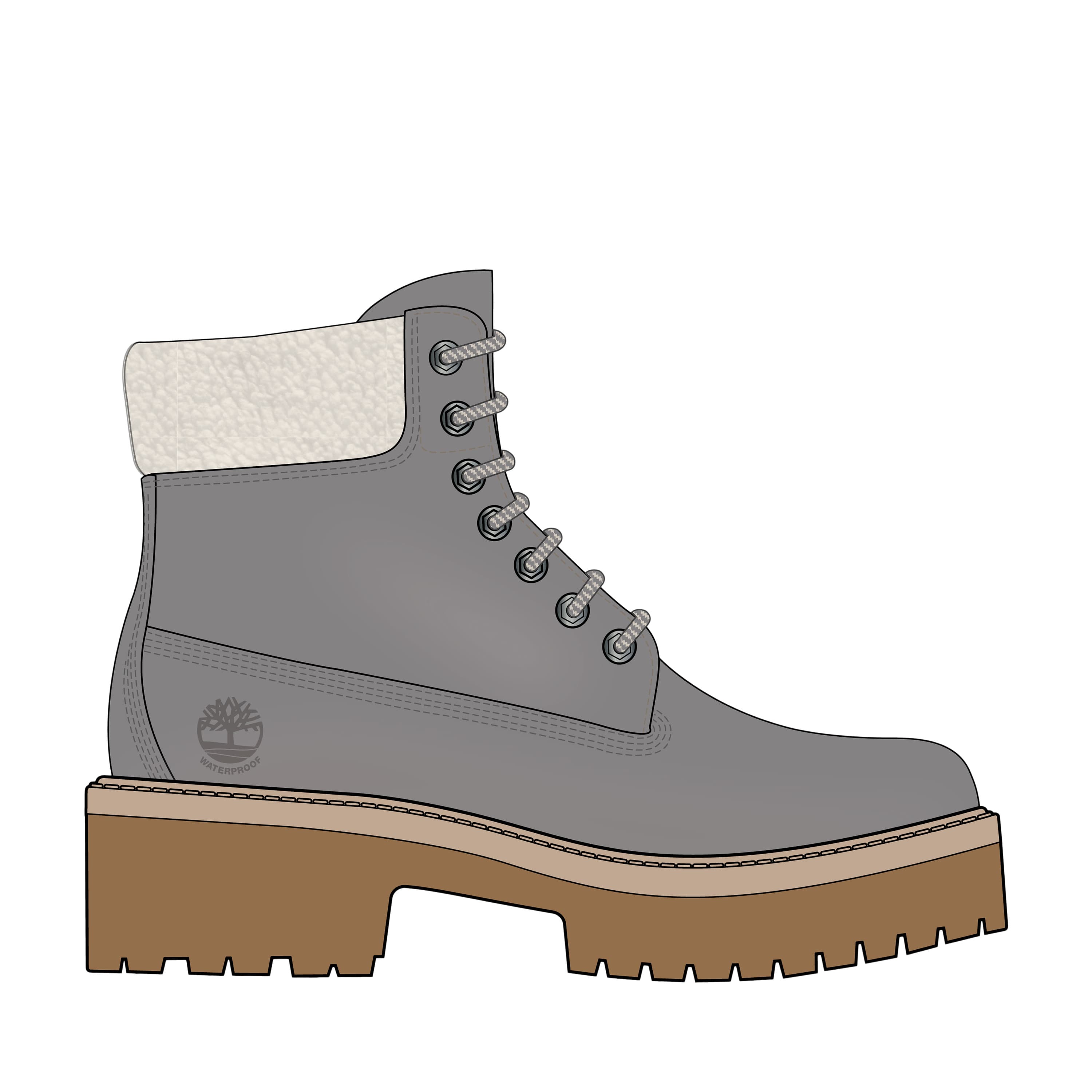 Stone Street MID WARM LINED  WATERPROOF BOOT