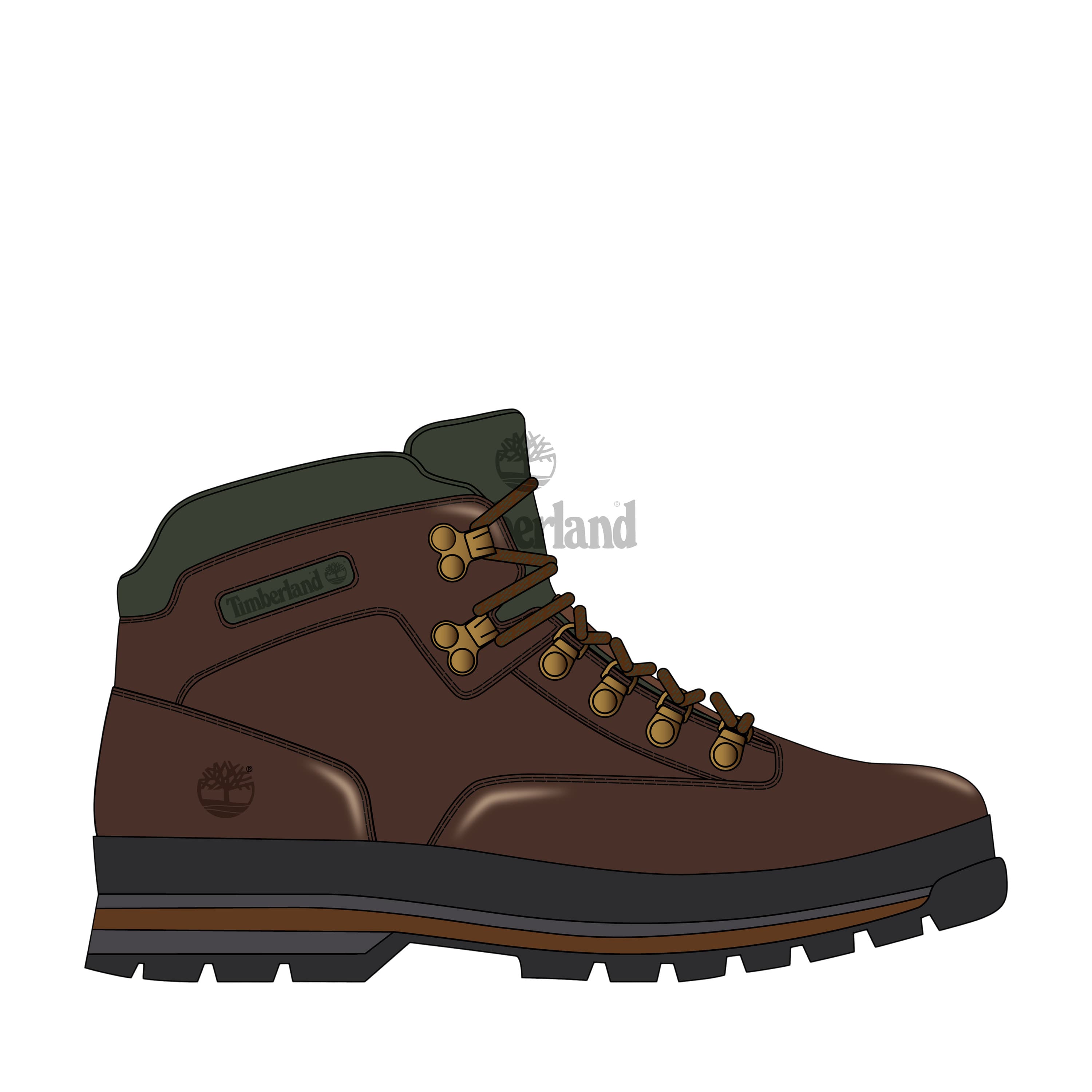 Euro Hiker MID LACE UP BOOT