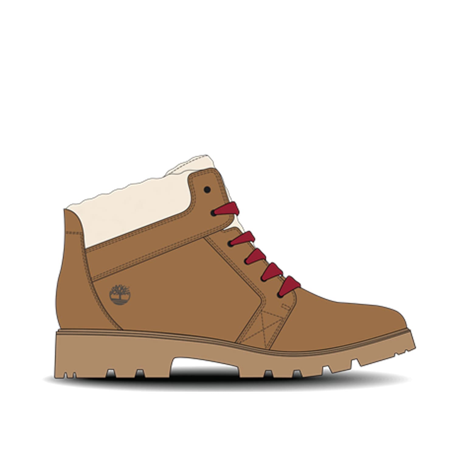 Auburn Falls MID WARM LINED  CHUKKA BOOT
