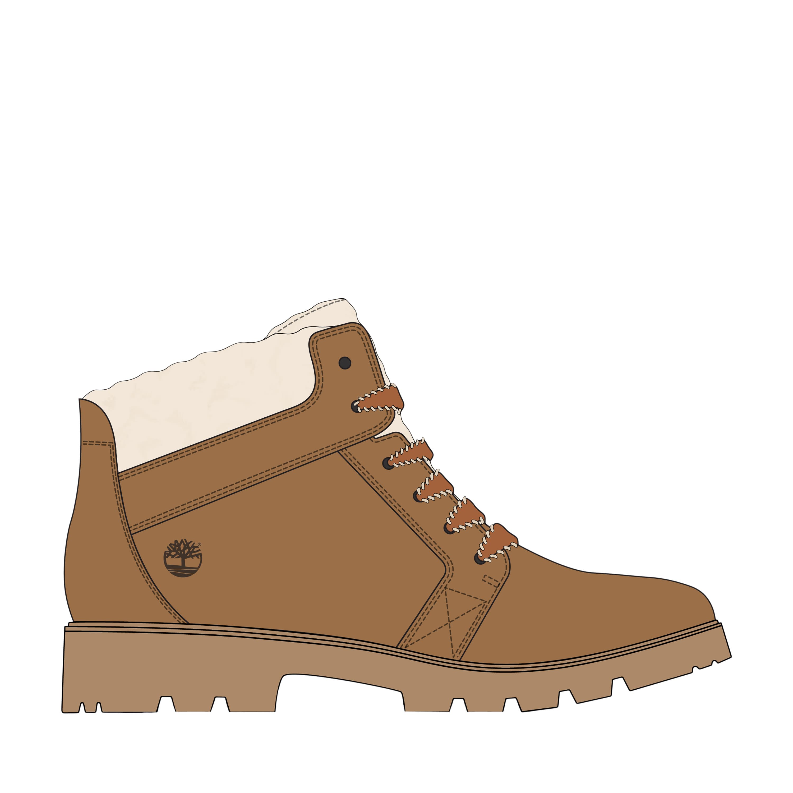 Auburn Falls MID WARM LINED  CHUKKA BOOT