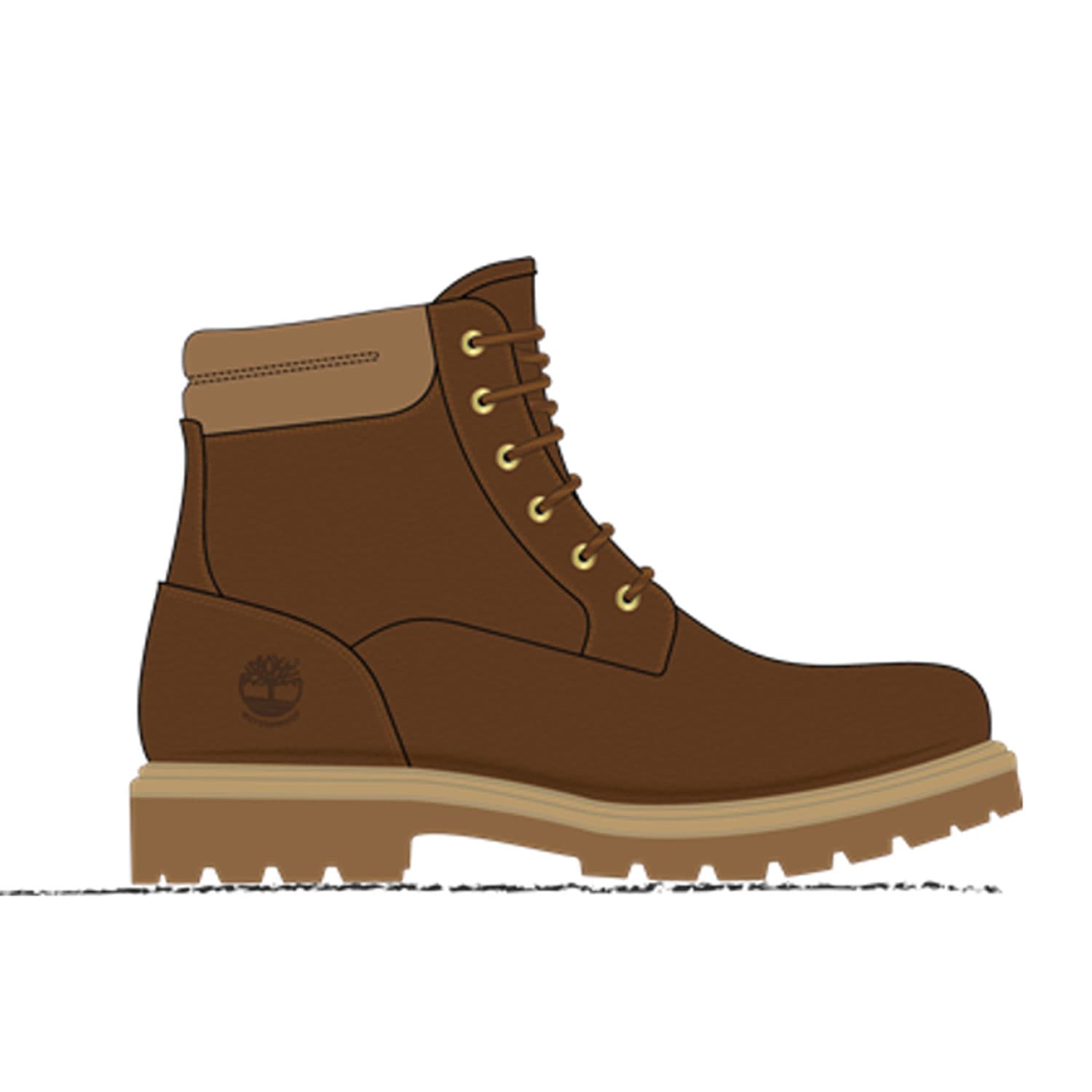 Auburn Falls 6 INCH LACE UP  WATERPROOF BOOT